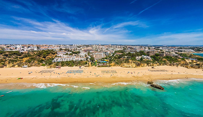 Strand i Portugal
