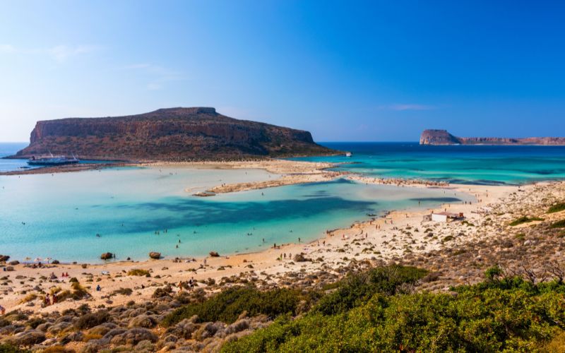 Balos Lagoon och Gramvousa