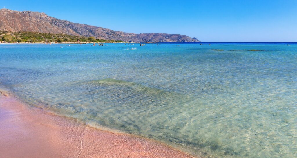 Elafonissi Beach, Kreta, Grekland