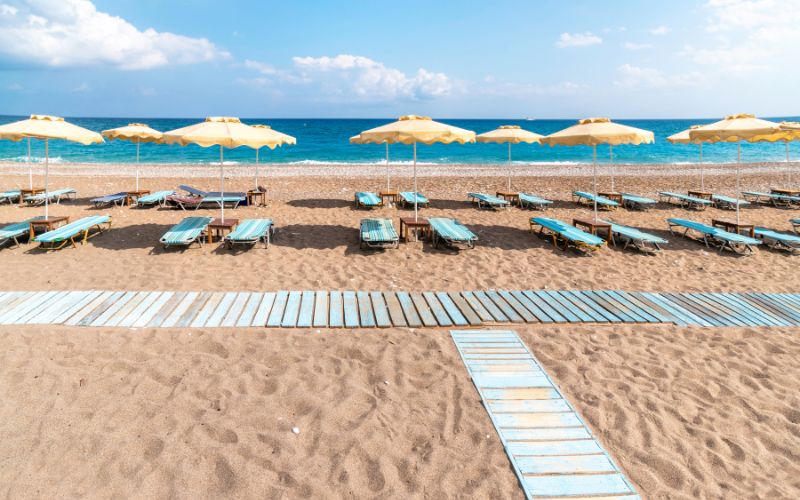Afandou beach