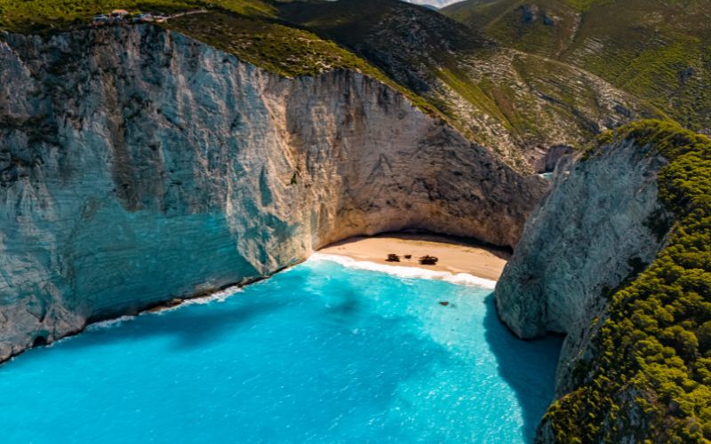 Navagio Beach eller Shipwreck Beach