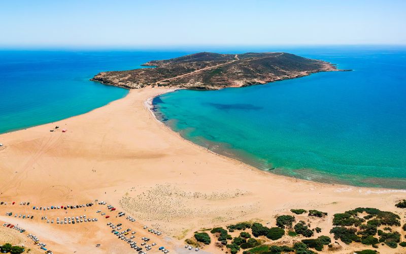 Prasonisi strand